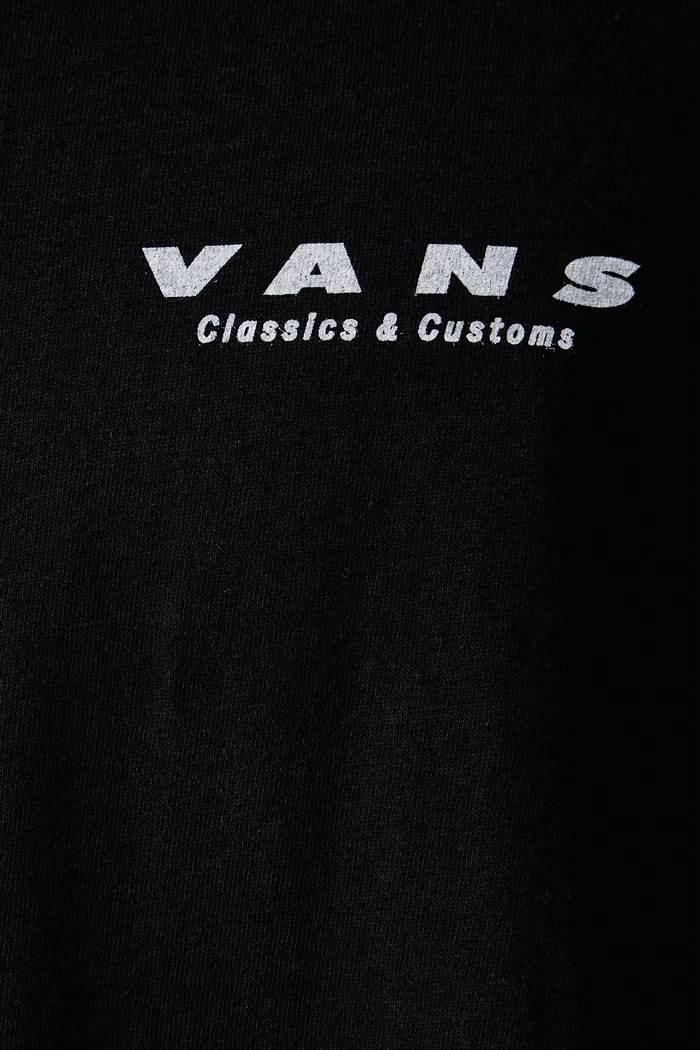 Тениска мъжка от памук Vans черен VN000XT1BLK1