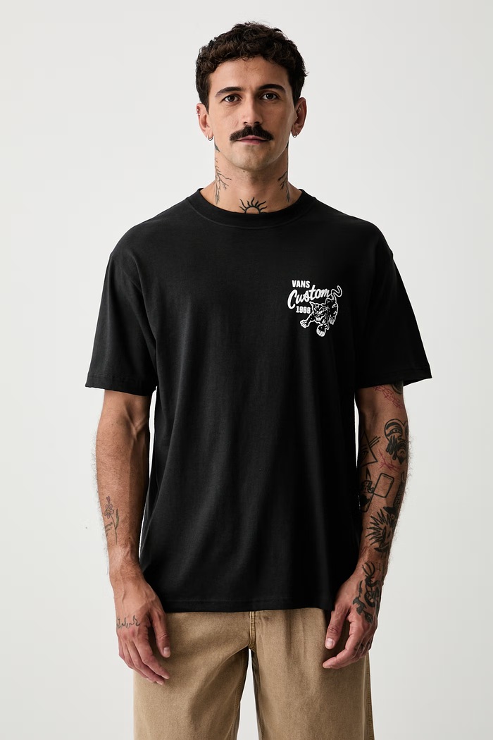 Oblečení Vans tričko pánské bavlněné VN000X2SBLK1 černá