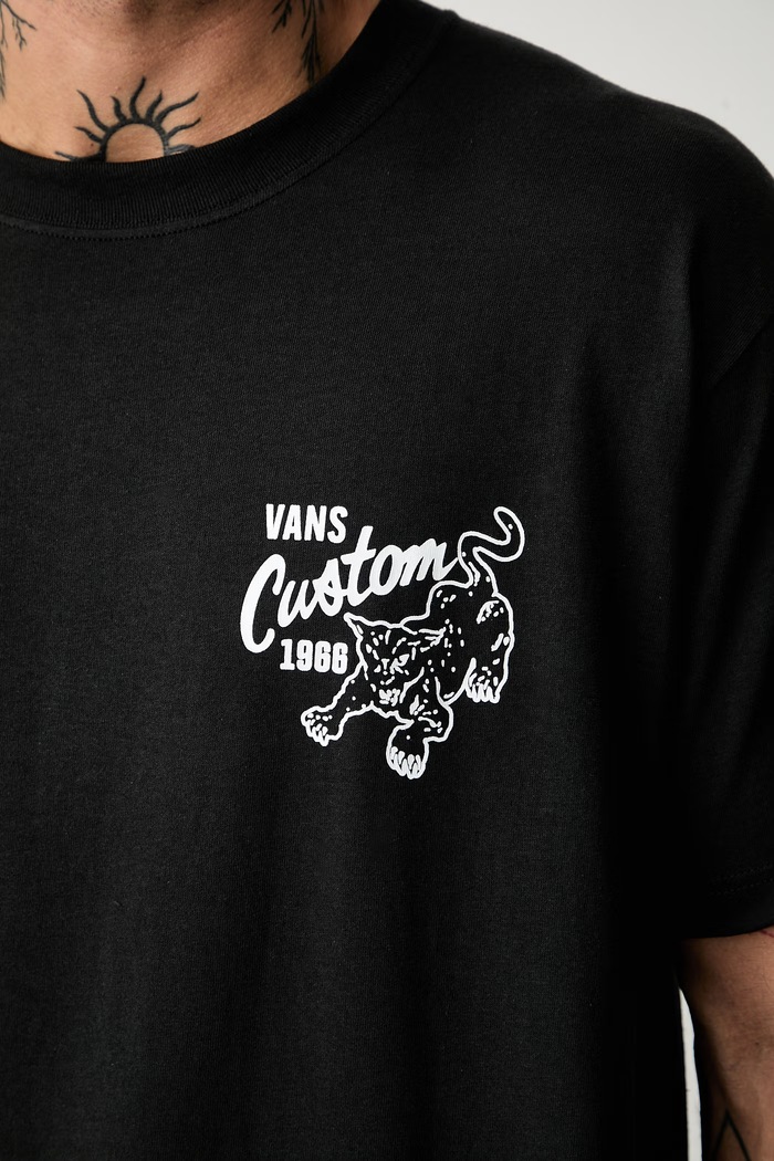 Vans tričko pánské bavlněné VN000X2SBLK1 černá
