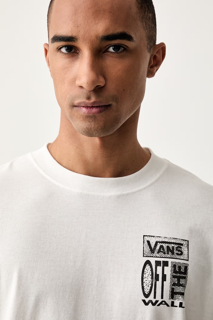 Vans majica za muškarce od pamuka bijela VN000WUXWHT1