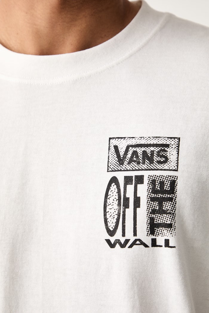 Vans majica za muškarce od pamuka VN000WUXWHT1 bijela