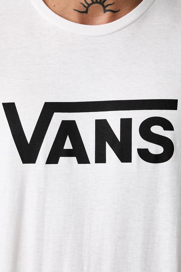 Vans T-shirt ανδρικό βαμβακερό VN000KMZYB21 λευκό