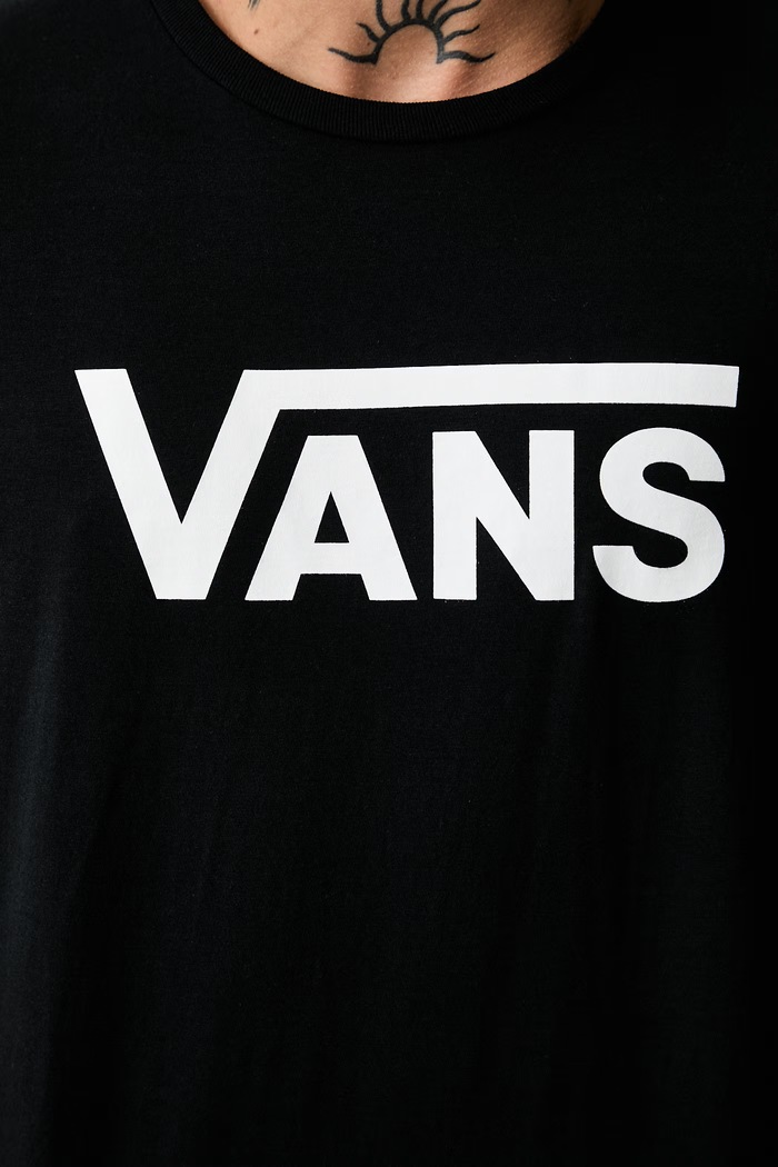 Vans majica za muškarce od pamuka VN000KMZY281 crna