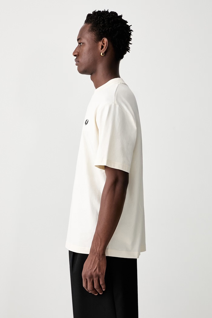 Fred Perry T-shirt męski bawełniany beżowy M3491.560