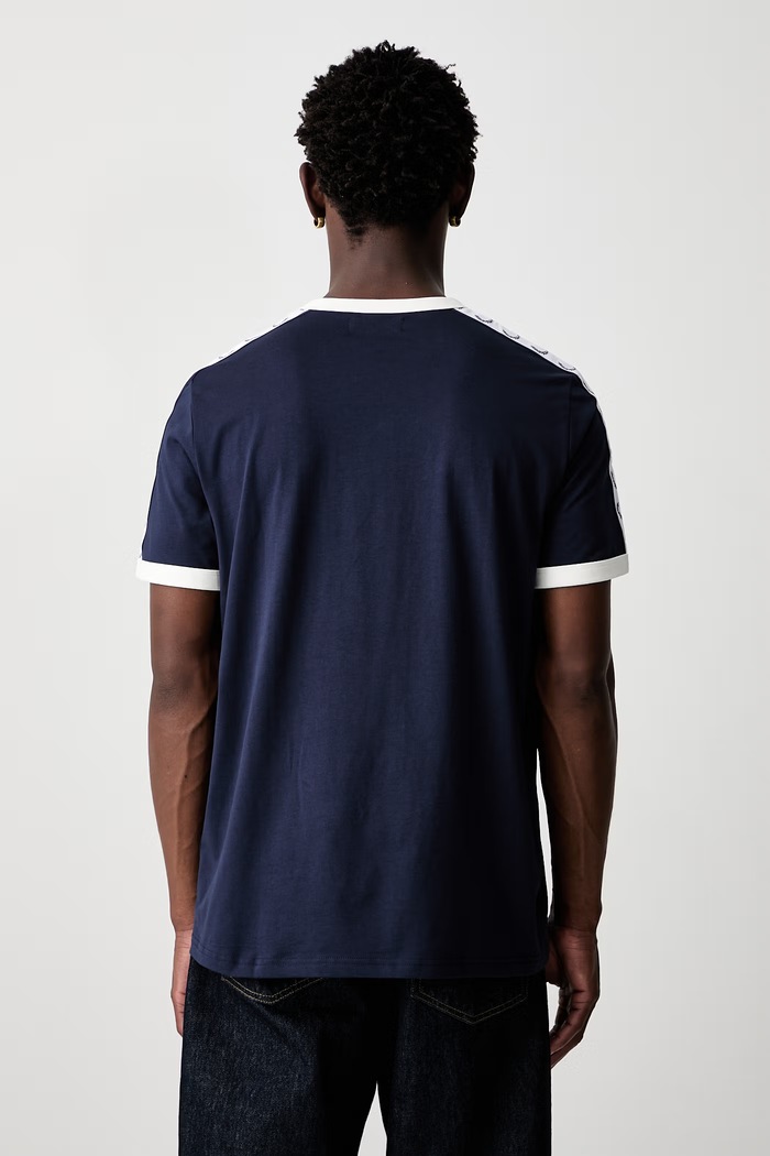 Odzież Fred Perry T-shirt męski bawełniany M4620.266 granatowy