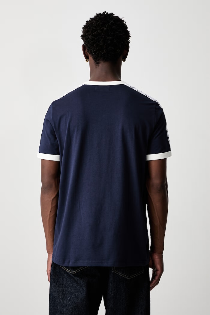 Odzież Fred Perry T-shirt bawełniany męski M4620.266 granatowy
