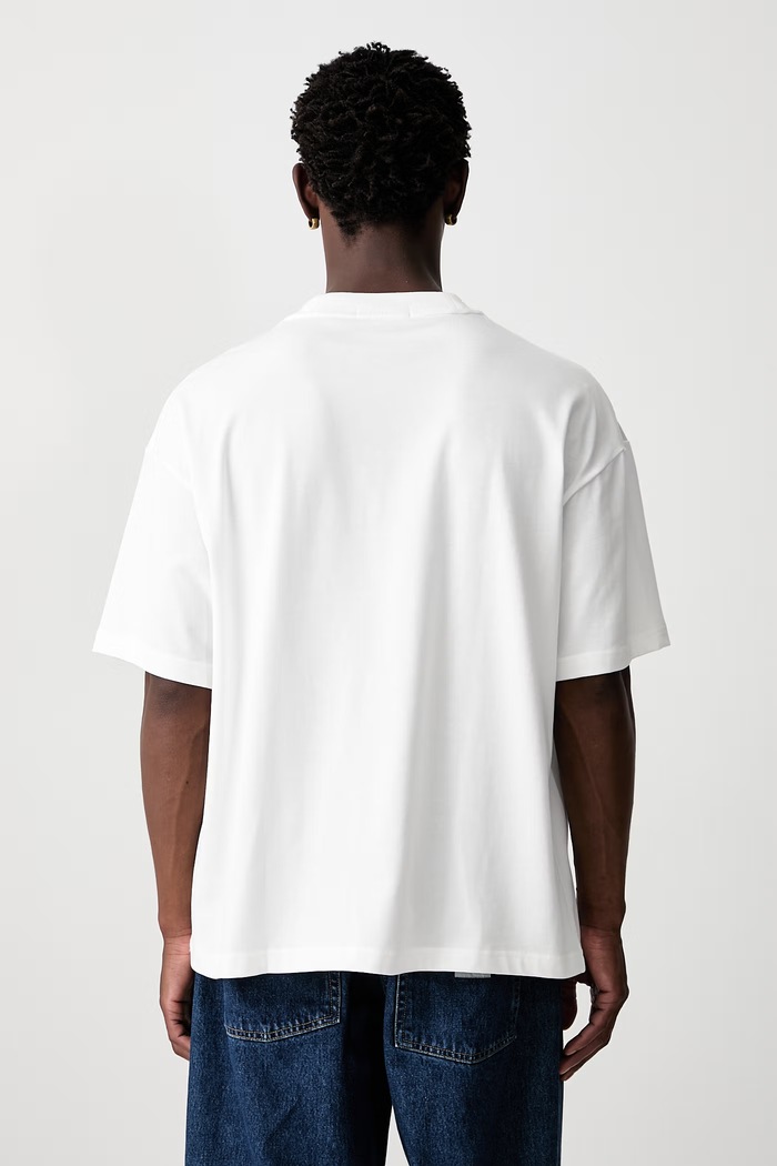 Odzież Fred Perry T-shirt męski bawełniany M3481.129 biały