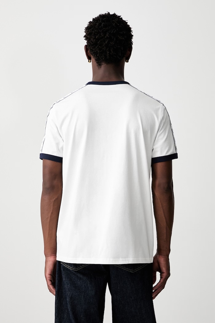 Odzież Fred Perry T-shirt bawełniany męski M4620.129 biały