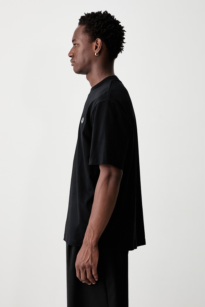 Fred Perry T-shirt męski bawełniany czarny M3491.102