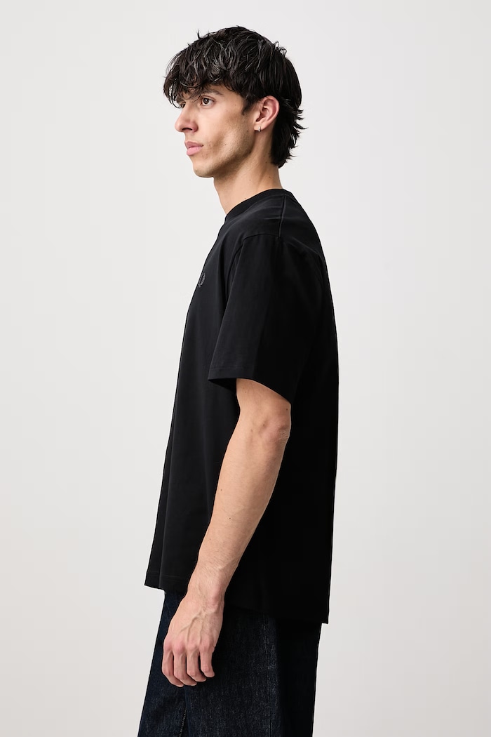 T-shirt męski bawełniany Fred Perry M3415.102 czarny