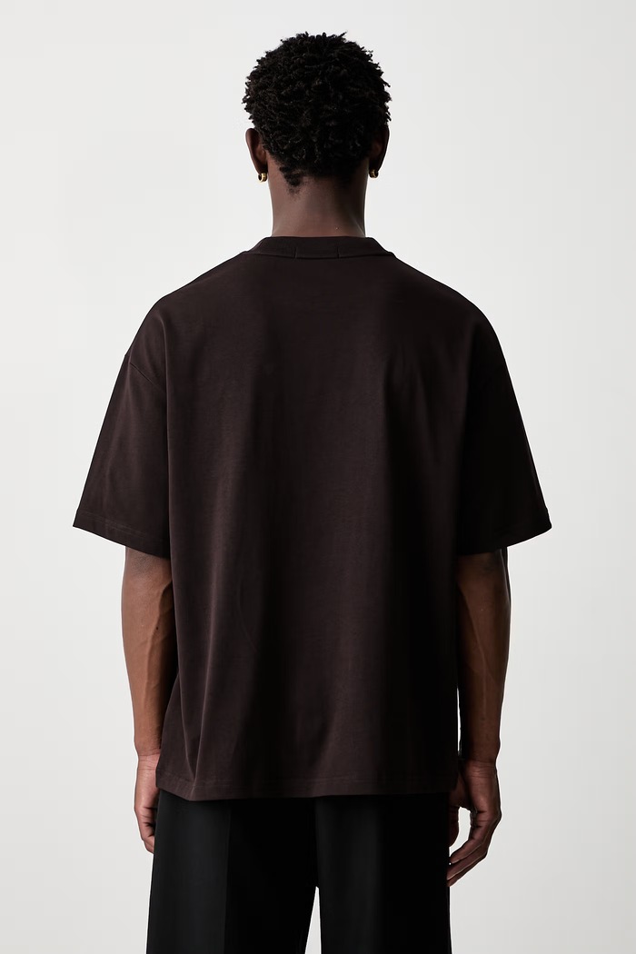 Odzież Fred Perry T-shirt męski bawełniany M3481.33C brązowy