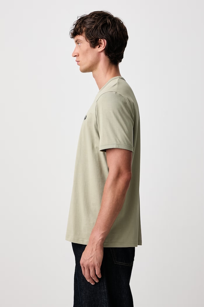 T-shirt męski bawełniany Fred Perry M3519.R89 zielony
