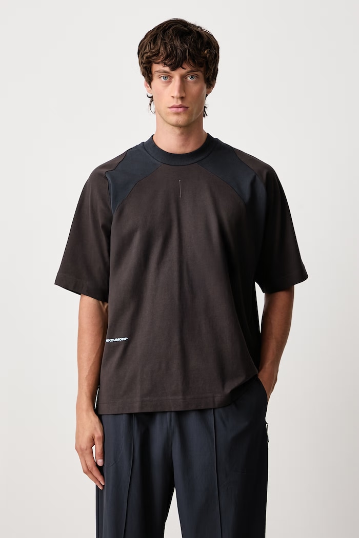 adidas Originals T-shirt męski bawełniany Running x Hermanos Koumori brązowy KX9791