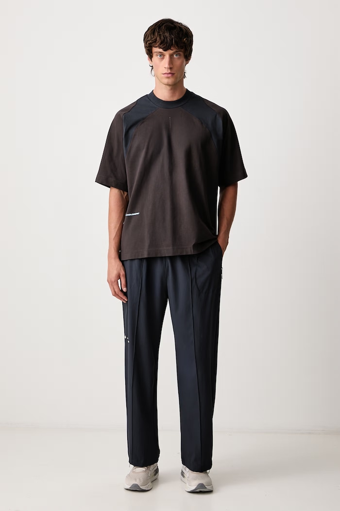 adidas Originals T-shirt męski bawełniany Running x Hermanos Koumori KX9791 brązowy AW26