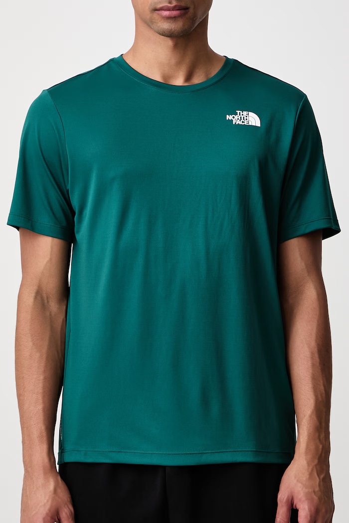 T-shirt γυμναστικής ανδρικό 24/7 The North Face NF0A894BN4J1 τιρκουάζ