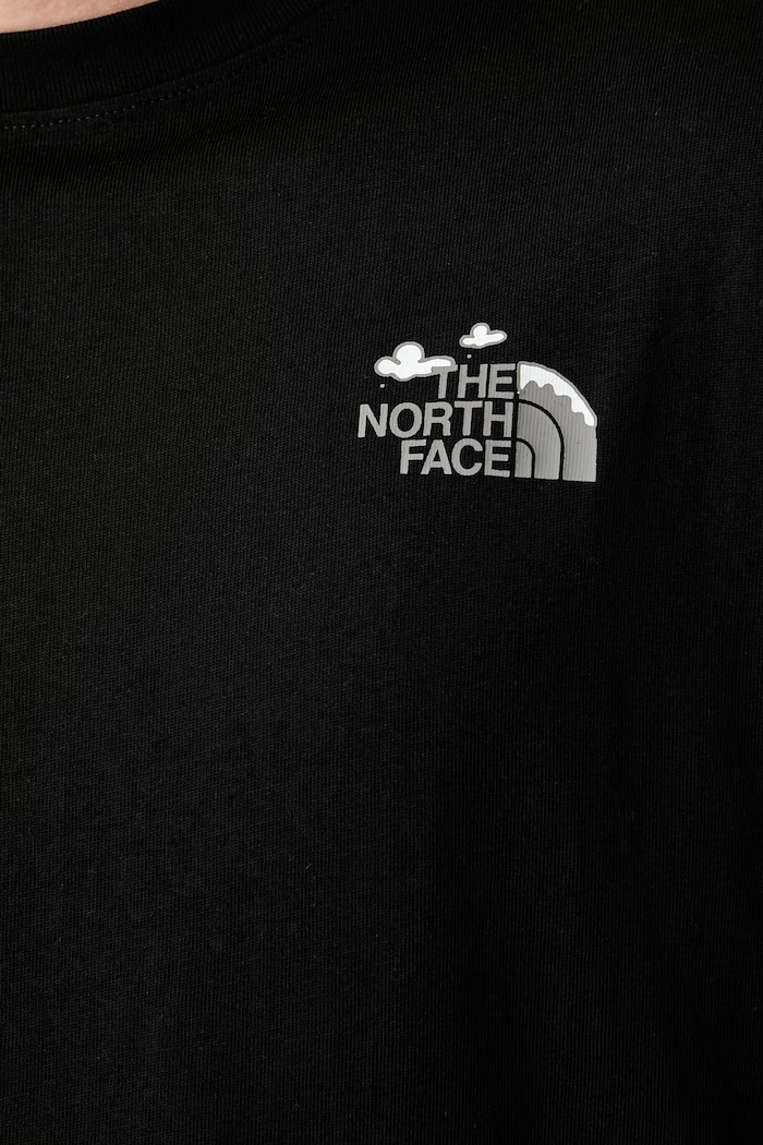 The North Face kratka majica moška bombažna Natural Relaxed NF0A8JPQJK31 črna