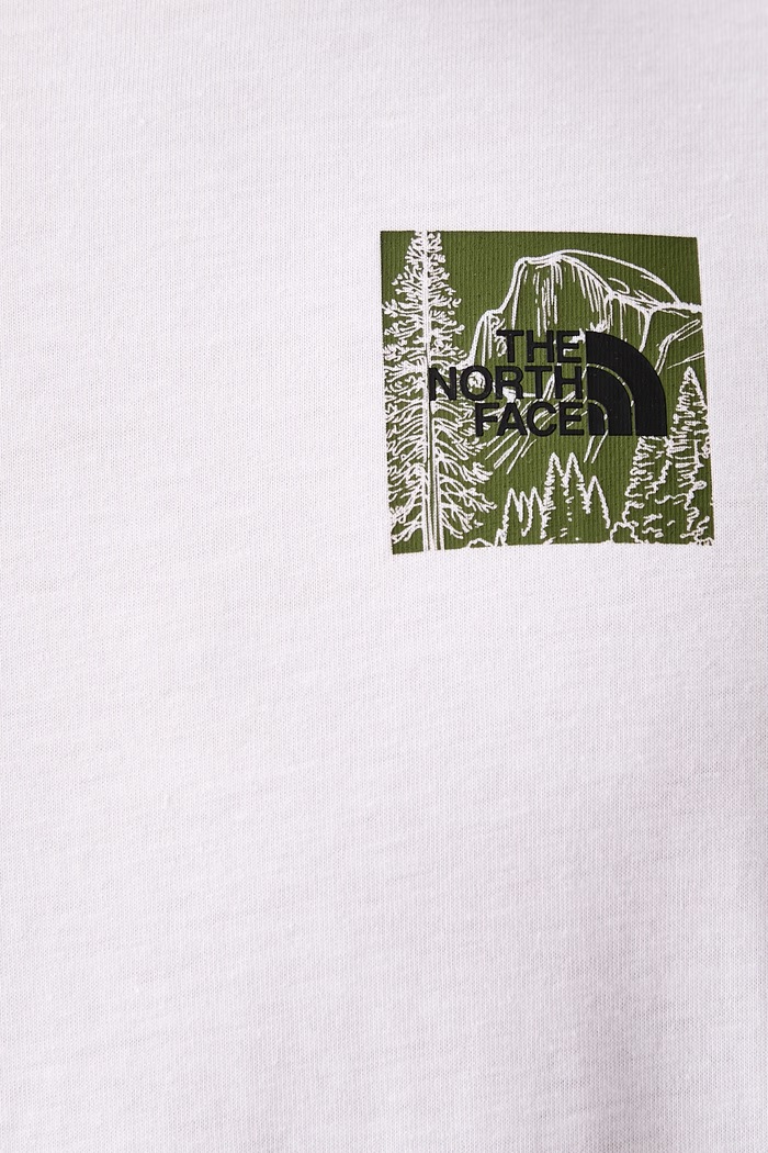 T-shirt ανδρικό με βαμβάκι Monte The North Face λευκό NF0A8JAVFN41