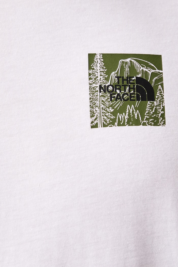 T-shirt ανδρικό με βαμβάκι Monte The North Face λευκό NF0A8JAVFN41