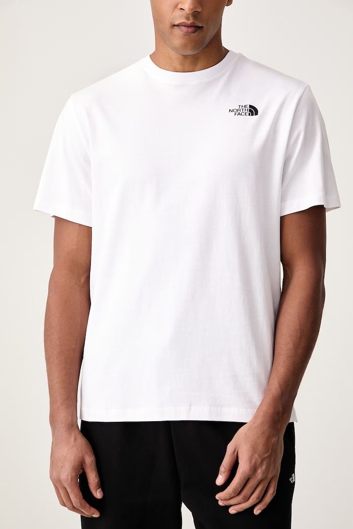 T-shirt męski bawełniany Expedition Jannu The North Face NF0A8H5YFN41 biały
