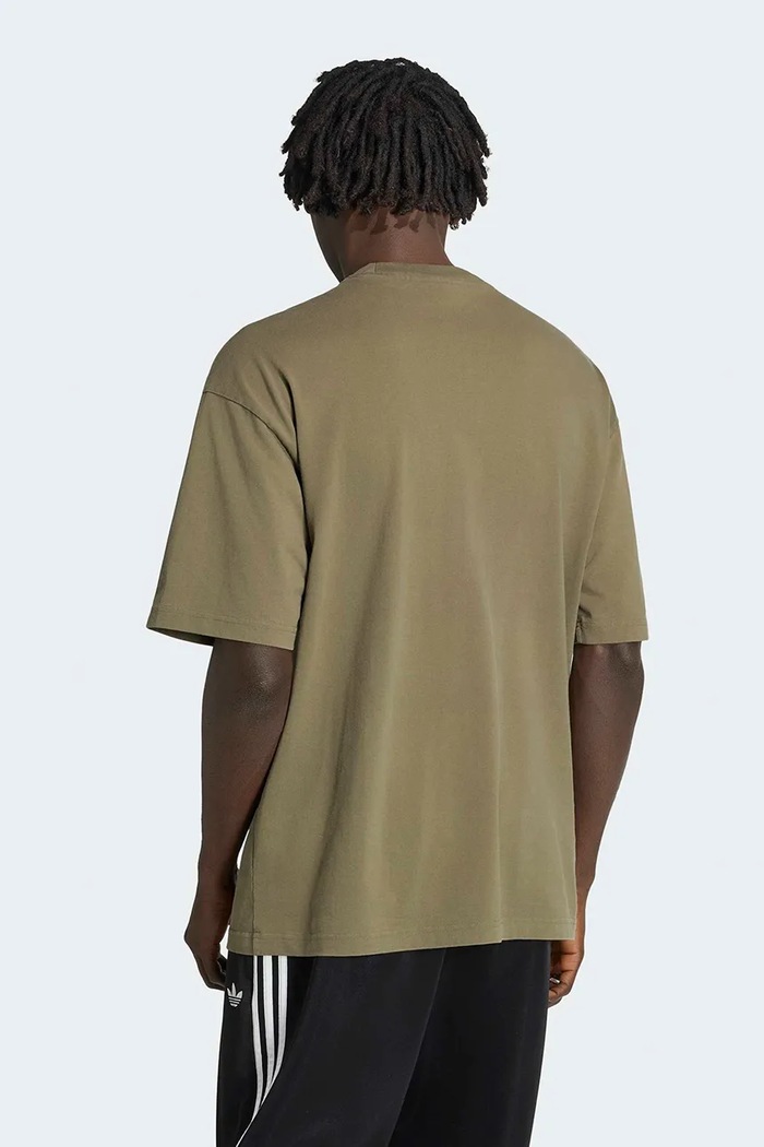 adidas Originals Tričko pánske bavlnené Elevated GFX KW4406 zelená AW26