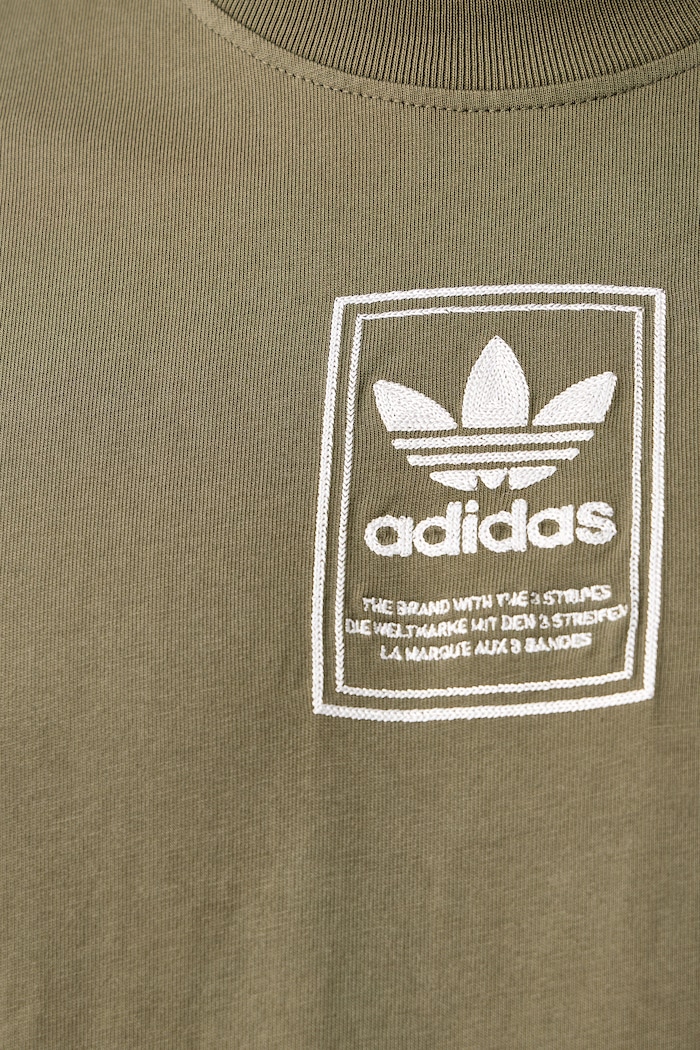 Tričko pánske bavlnené Elevated GFX adidas Originals zelená KW4406