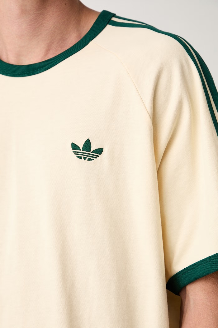 adidas Originals T-shirt męski bawełniany KT5058 żółty