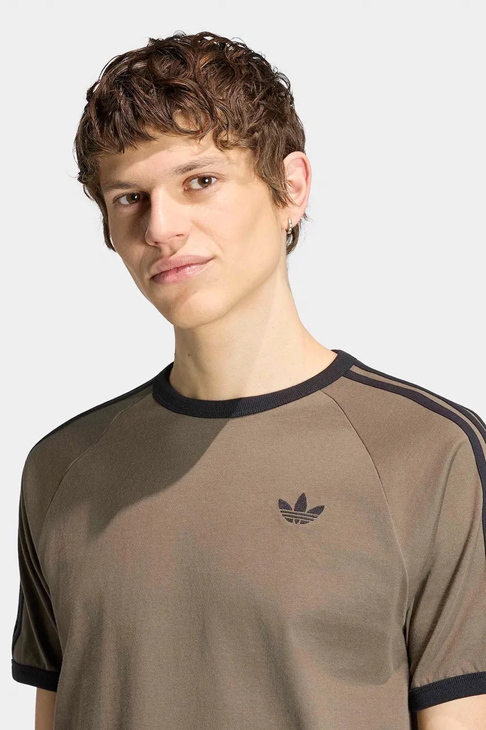 Tričko pánske bavlnené adidas Originals KT5055 hnedá