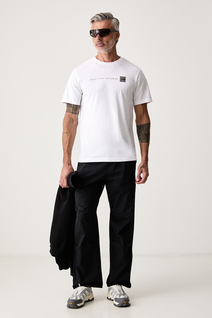 The North Face Tričko pánske s bavlnou GRAPHIC NF0A8GUVLA91 biela AW26