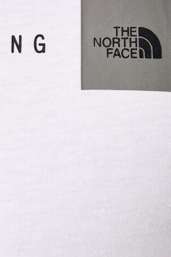 Tričko pánske s bavlnou GRAPHIC The North Face biela NF0A8GUVLA91