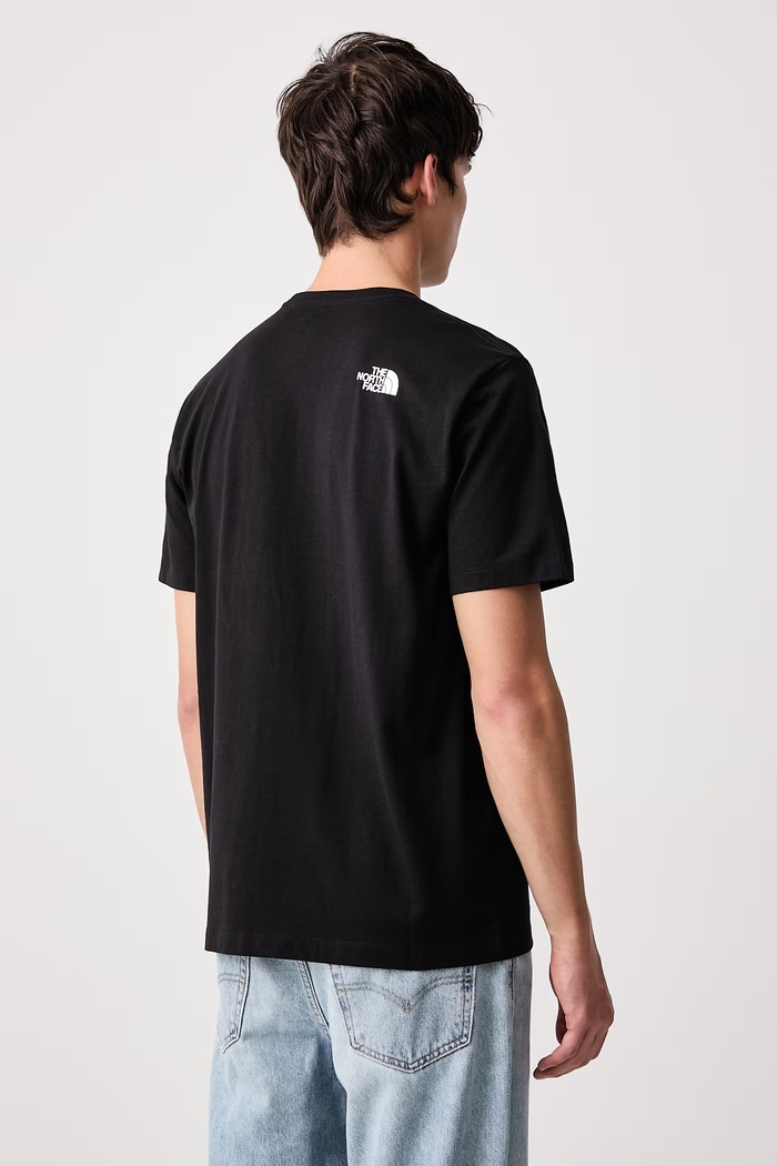 Ρούχα The North Face T-shirt ανδρικό με βαμβάκι GRAPHIC NF0A8GUVKY41 μαύρο