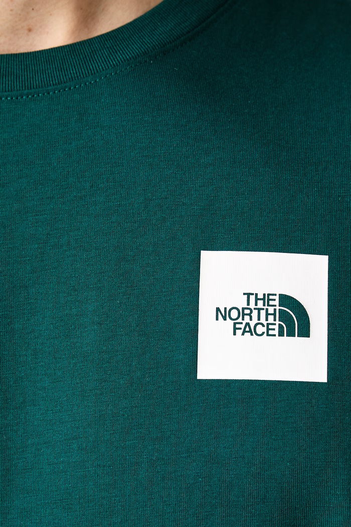 T-shirt męski z bawełną Evolution The North Face zielony NF0A8G9CN4J1