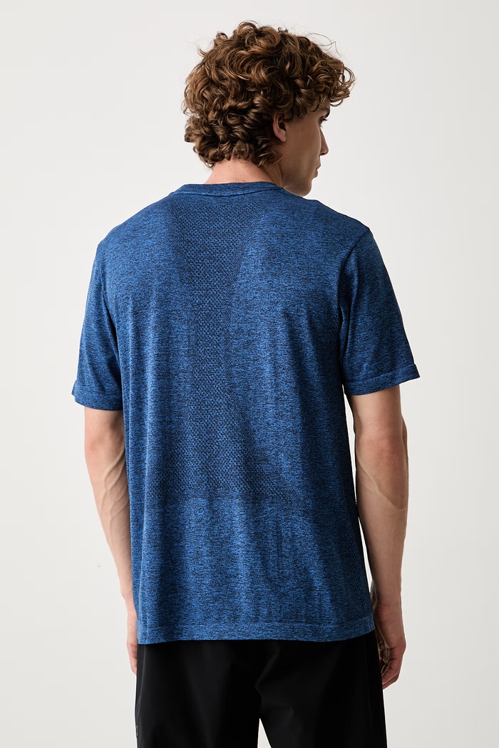 Odzież On T-shirt sportowy męski 1MG30325503 niebieski