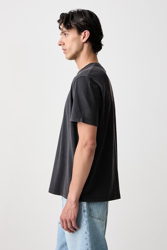 T-shirt bawełniany męski Our Legacy M4266BC szary