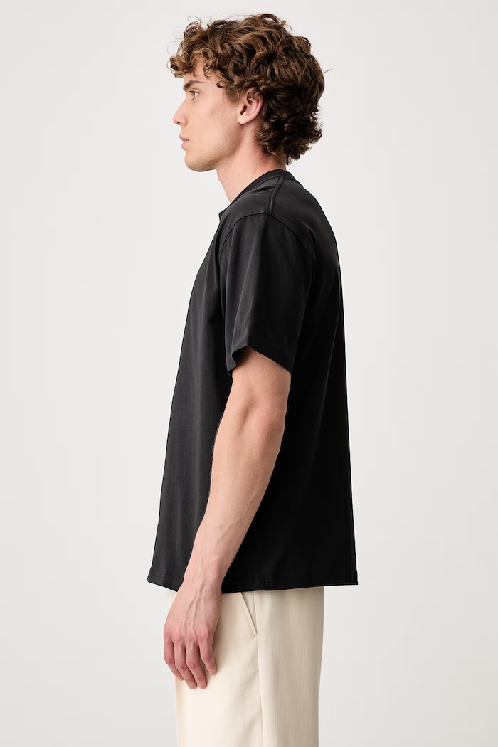 Barbour T-shirt bawełniany męski czarny MTS1692BK31