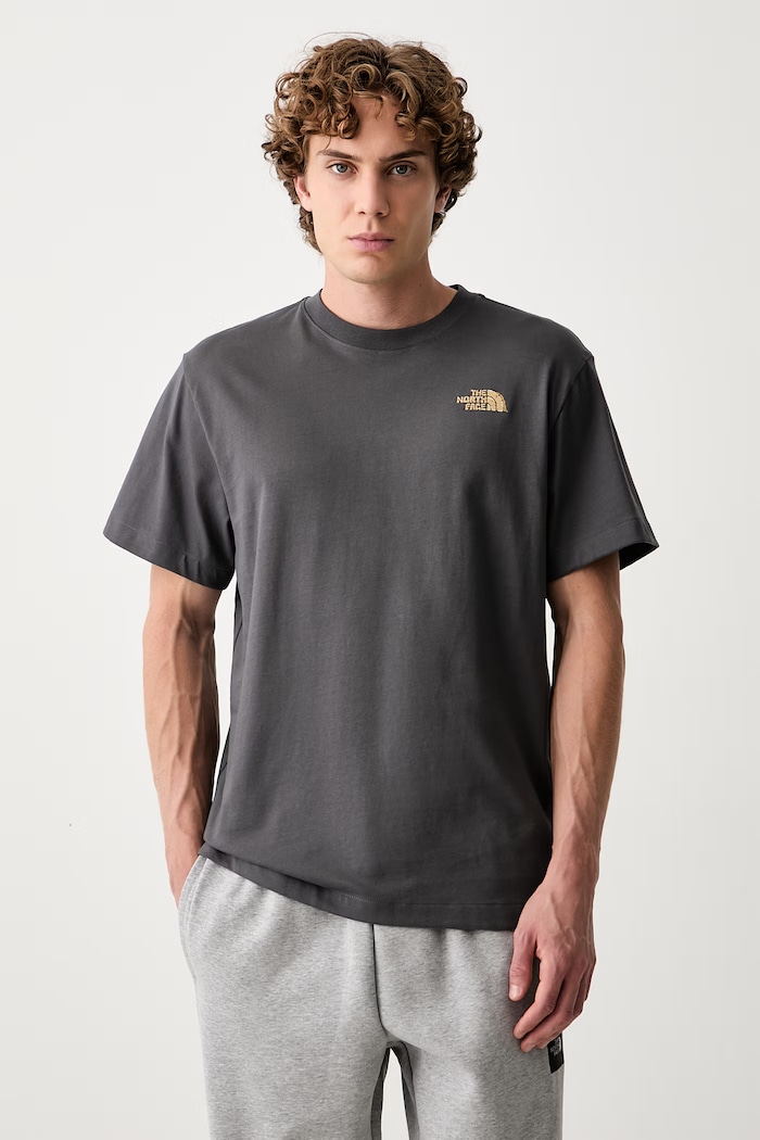 Oblečenie The North Face Tričko pánske bavlnené Relaxed NF0A8JBERHI1 sivá