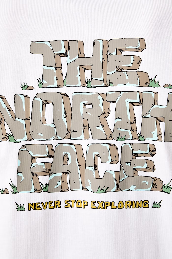 T-shirt ανδρικό βαμβακερό Relaxed The North Face λευκό NF0A8JBEFN41
