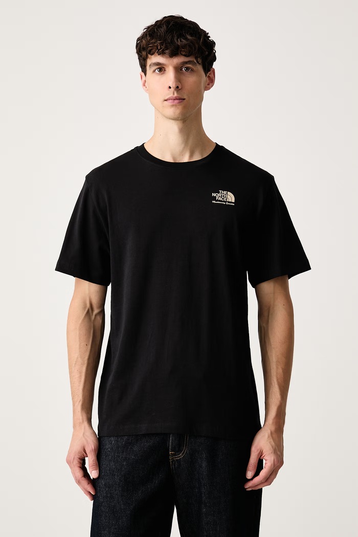 Odjeća The North Face Majica za muškarce od pamuka Relaxed NF0A8JACJK31 crna