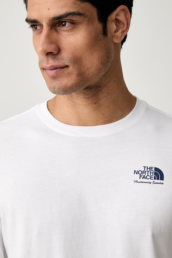 The North Face kratka majica moška bombažna Relaxed bela NF0A8JACFN41