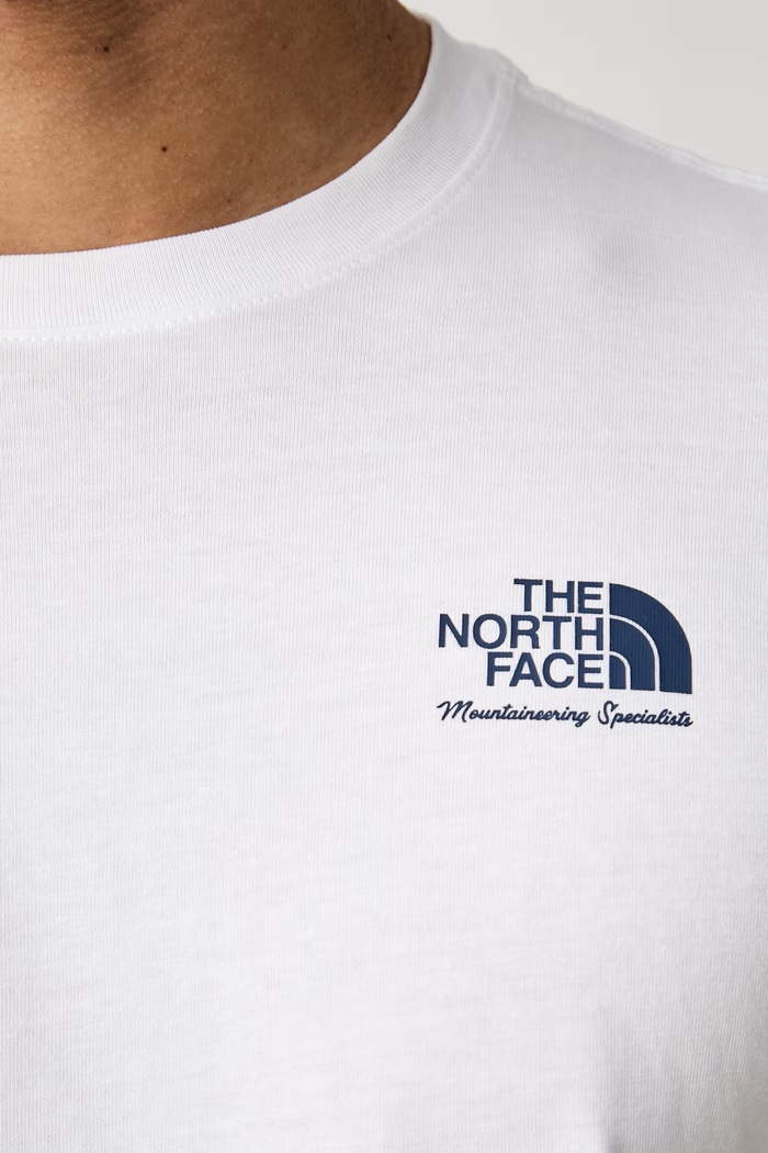 The North Face T-shirt męski bawełniany Relaxed NF0A8JACFN41 biały