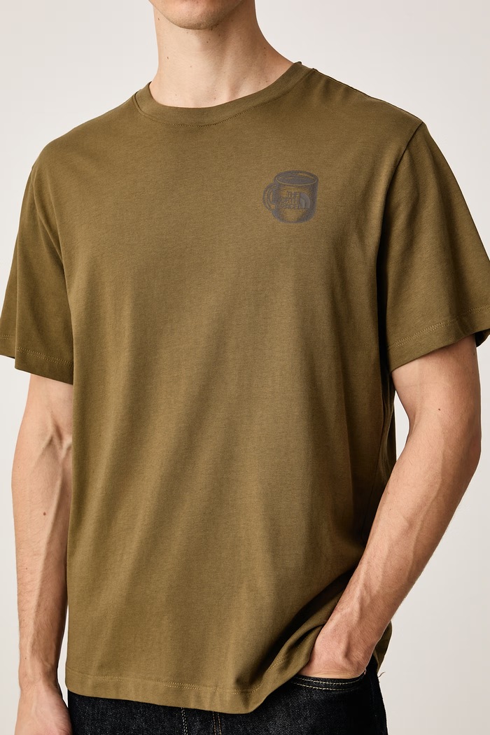 T-shirt męski bawełniany Basecamp The North Face NF0A8JAA2EK1 zielony