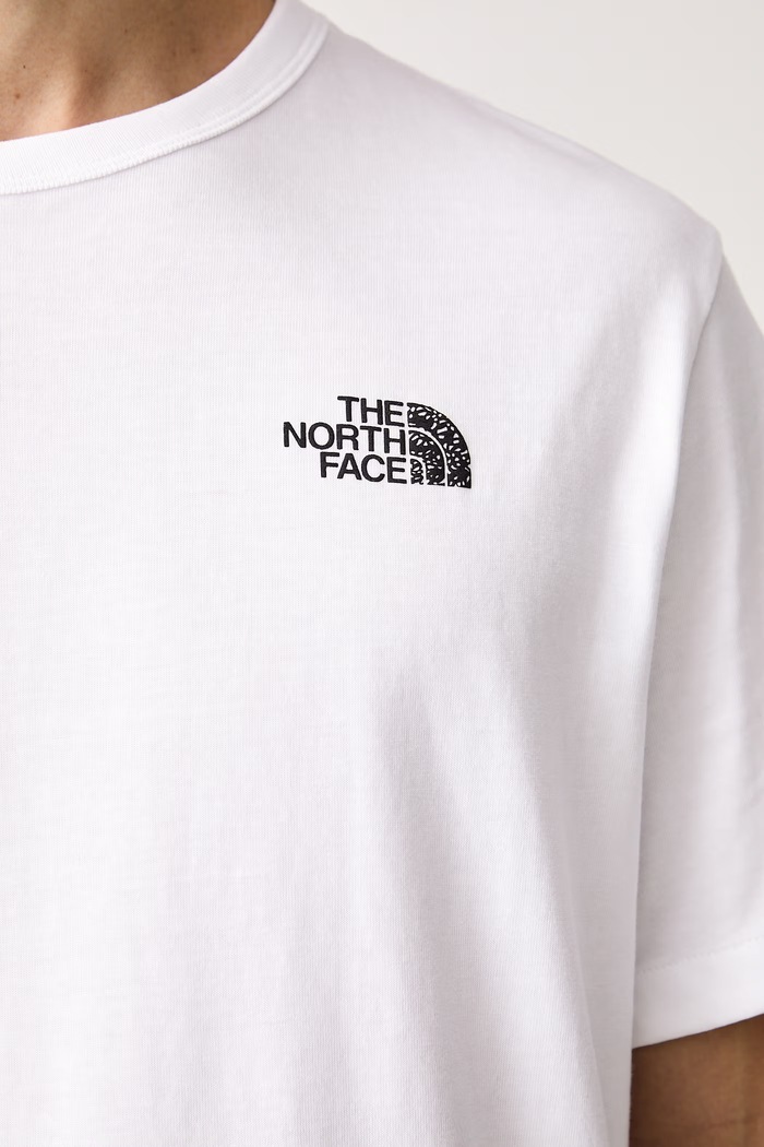 T-shirt ανδρικό βαμβακερό Relaxed The North Face λευκό NF0A8JA8FN41