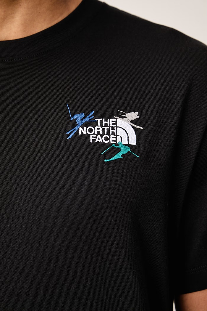 T-shirt ανδρικό βαμβακερό Relaxed The North Face μαύρο NF0A8JA5JK31