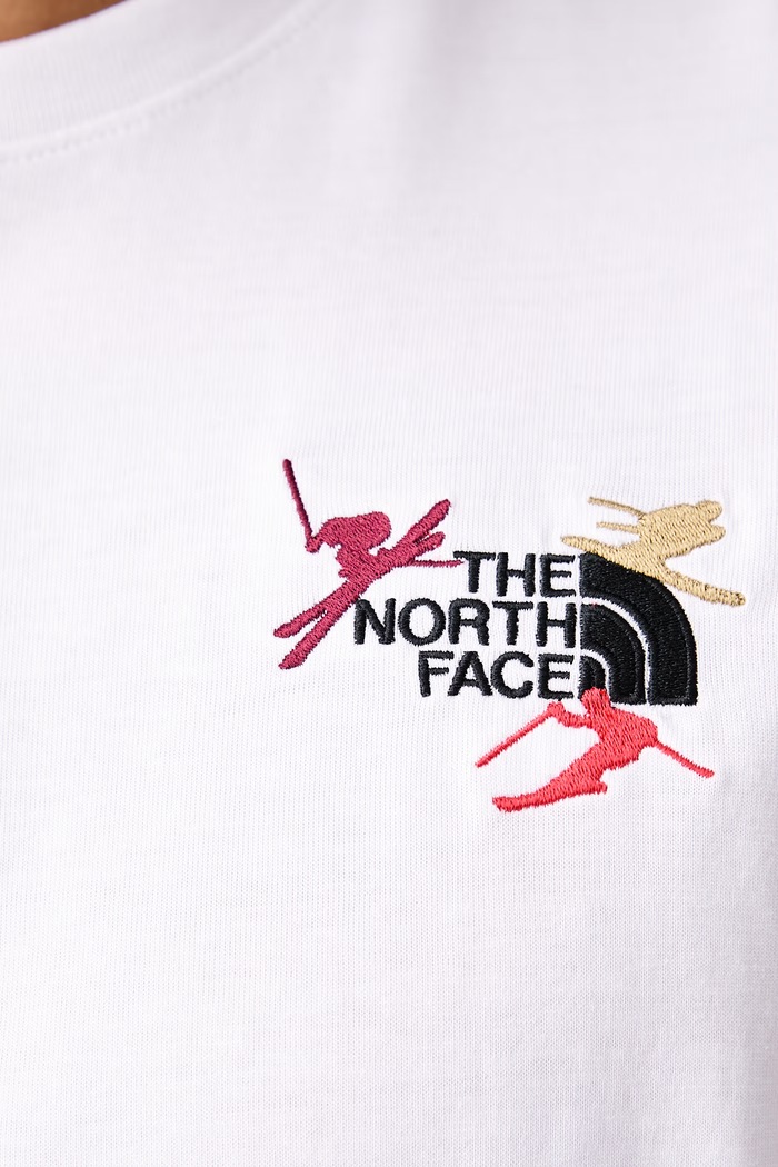 T-shirt ανδρικό βαμβακερό Relaxed The North Face λευκό NF0A8JA5FN41