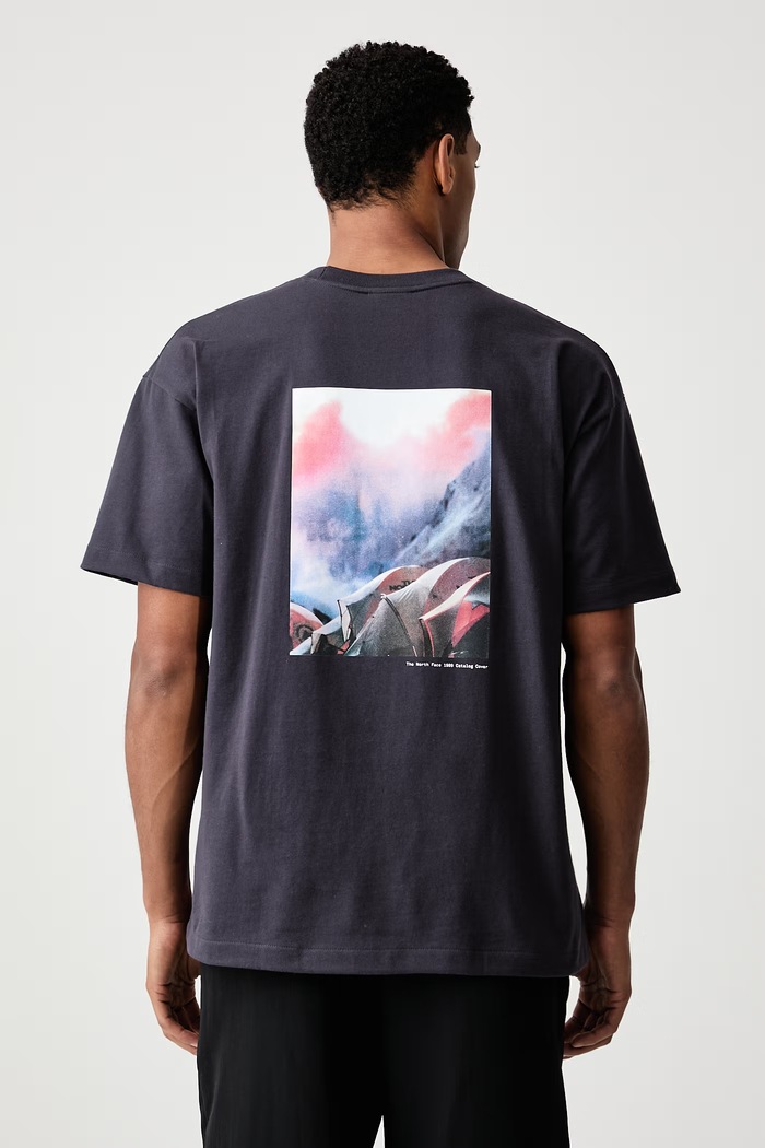 The North Face T-shirt męski bawełniany Redbox szary NF0A8HFY0SA1