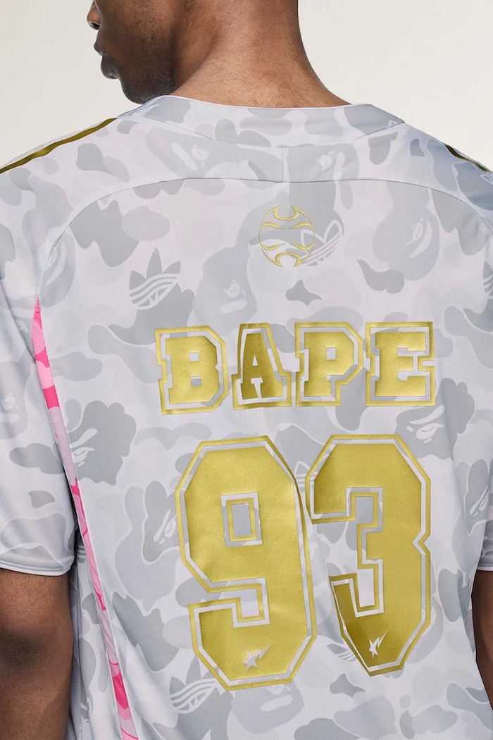 adidas Originals Teamgeist x Bape t-shirt Men's gray KU5996