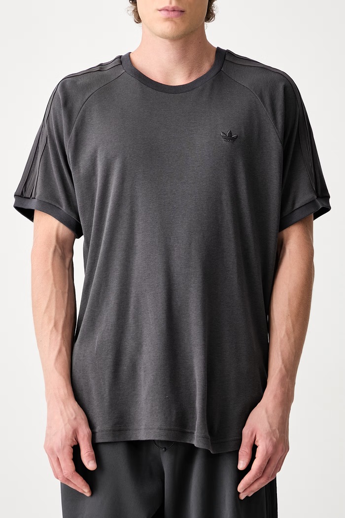 adidas Originals T-shirt męski z dodatkiem wełny KR6603 szary