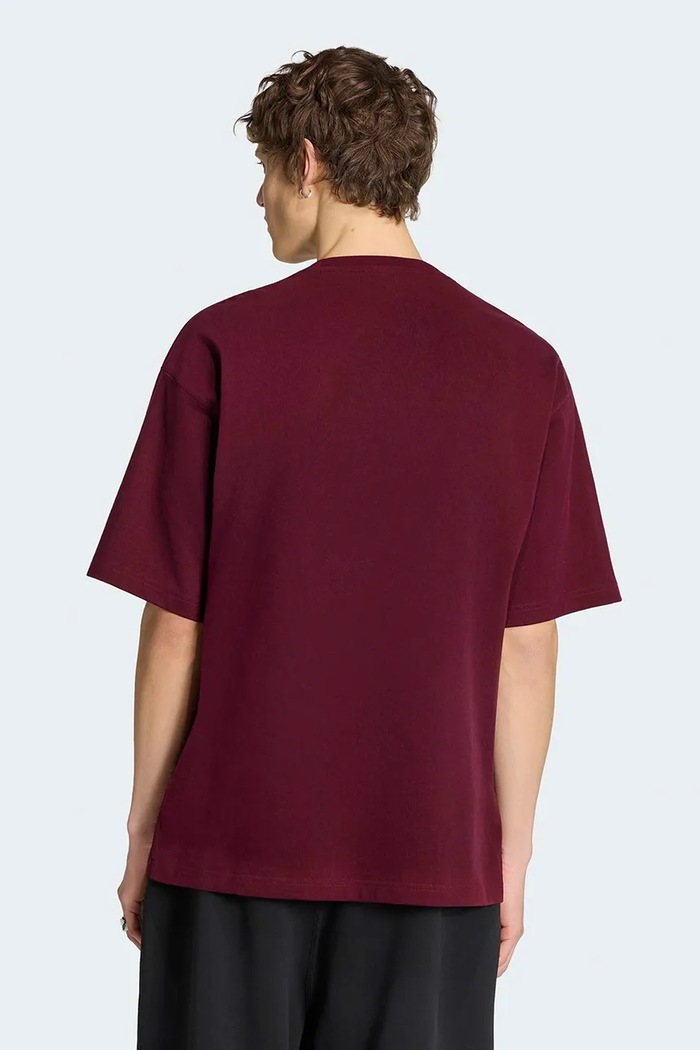 adidas Originals Equipment T-shirt bawełniany męski KR3963 bordowy AW26