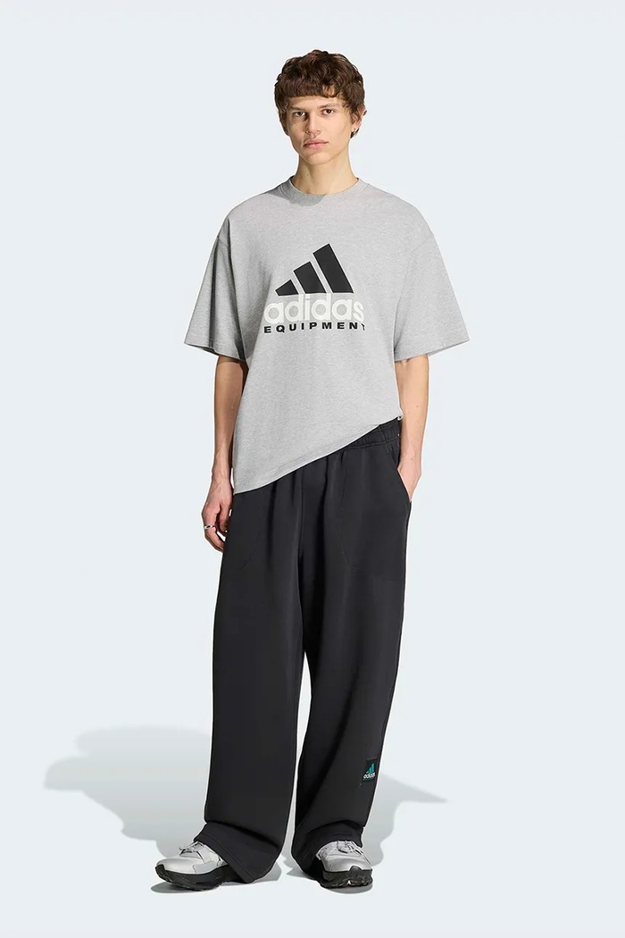 Odzież adidas Originals Equipment T-shirt skórzany męski KR3962 szary