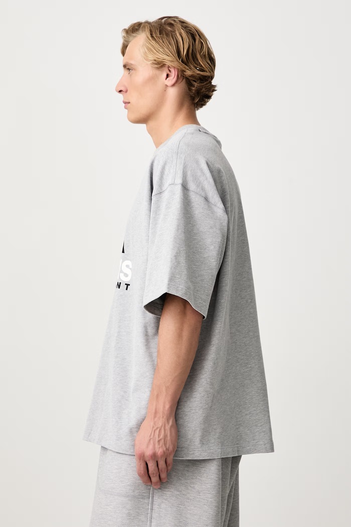 Equipment T-shirt skórzany męski adidas Originals KR3962 szary