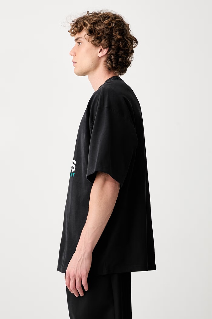 adidas Originals Equipment T-shirt oversize bawełniany męski czarny KR3961